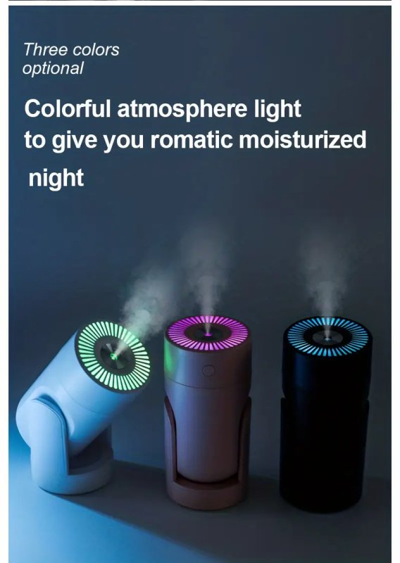 220ml Rotating USB Humidifier