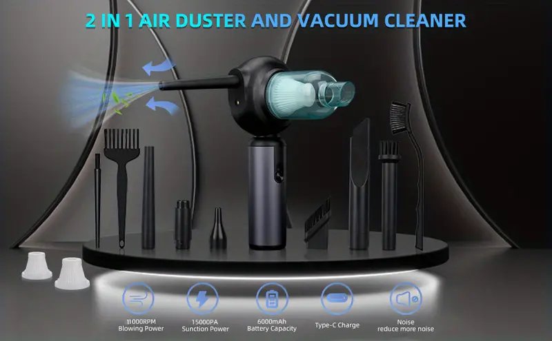 110000RPM Rechargeable Air Duster