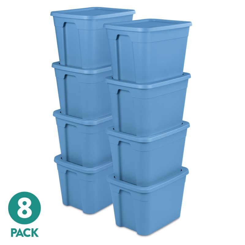 Stackable Storage Bins 8-Pack