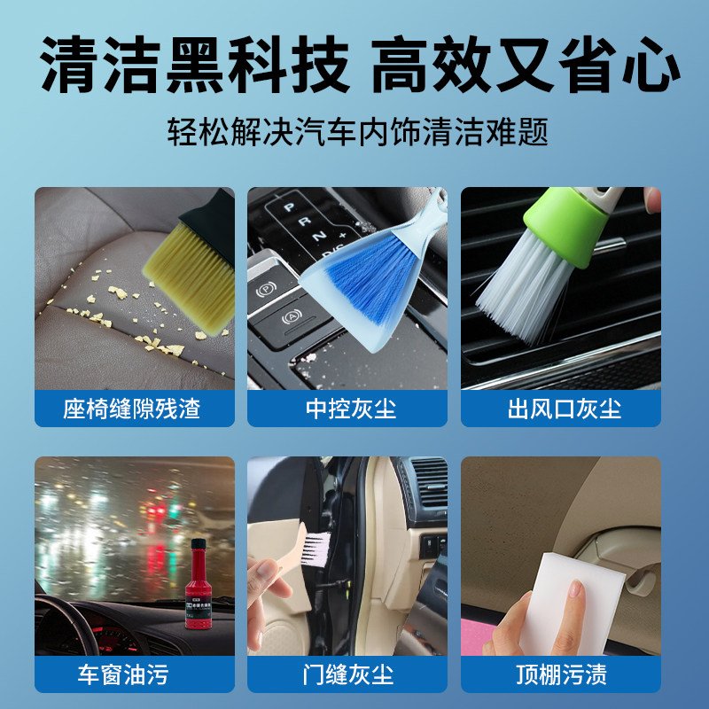 Car Interior Cleaning Kit
