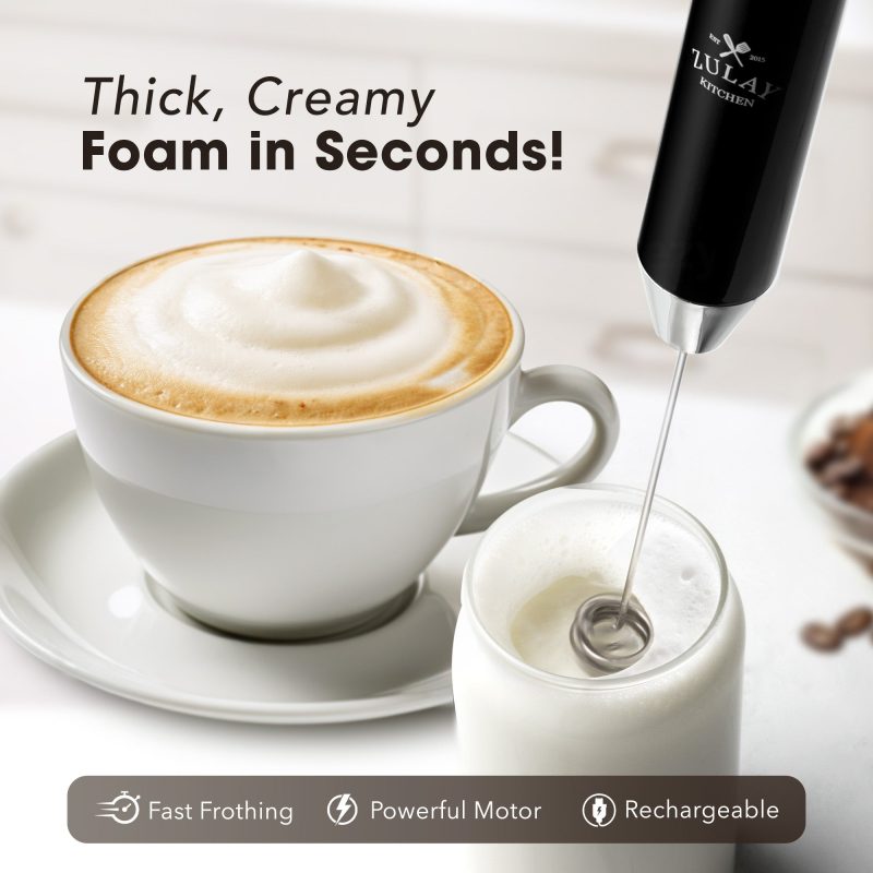 Rechargeable Milk Frother