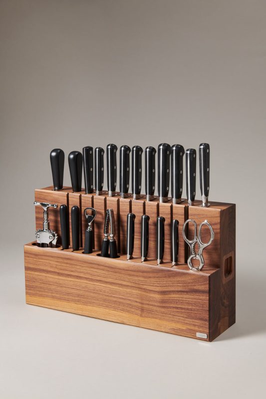 Kitchen Knife Set with Block