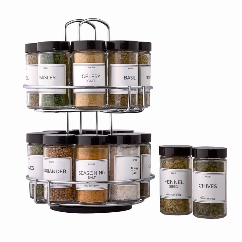 Two-Tier Spice Rack