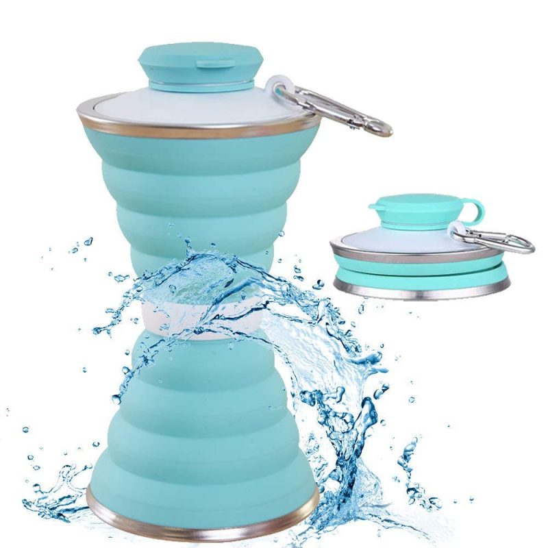 Collapsible Silicone Water Bottle